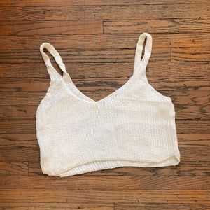 knit crop • american apparel